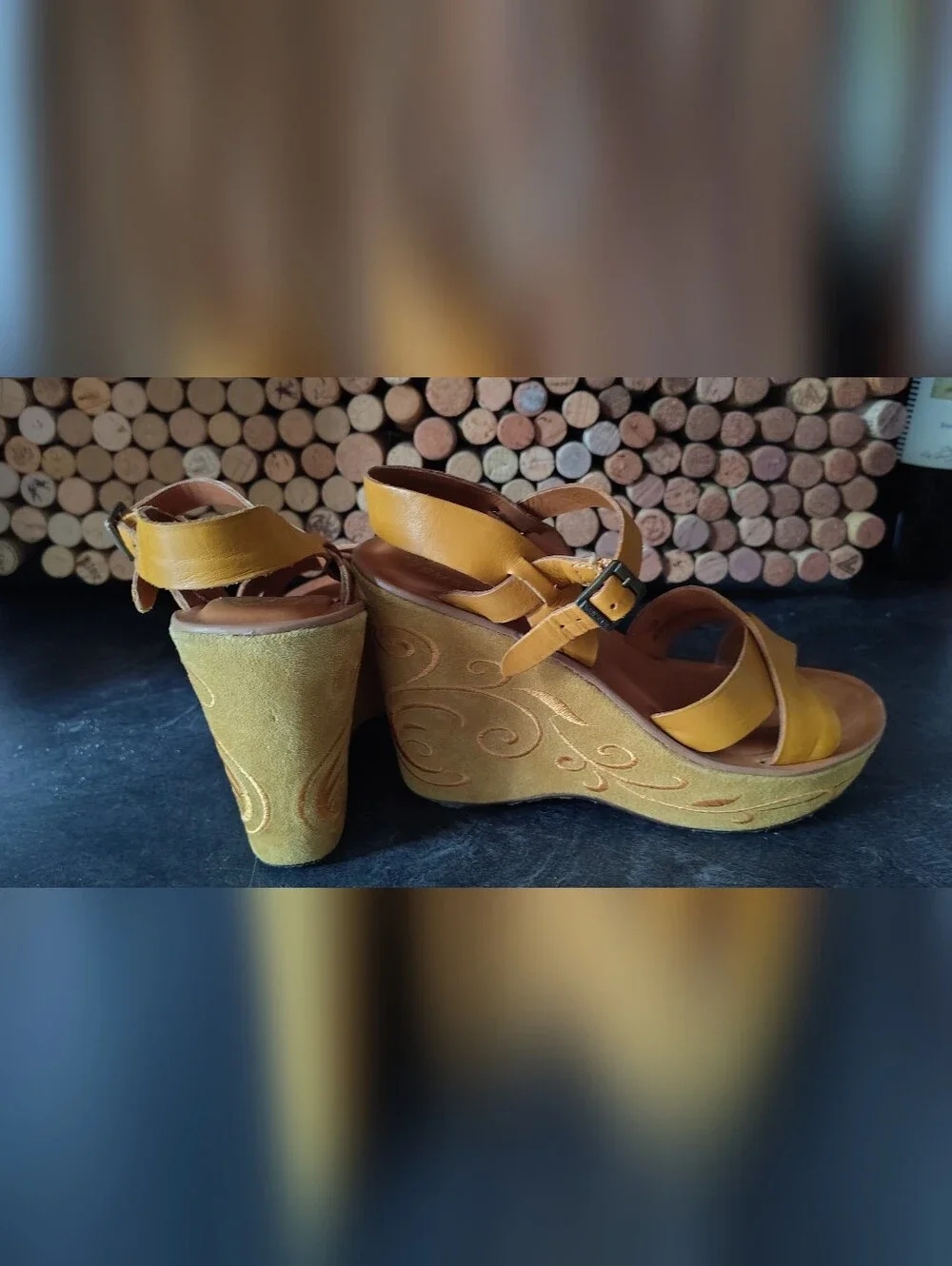 Kork-Ease stylish yellow